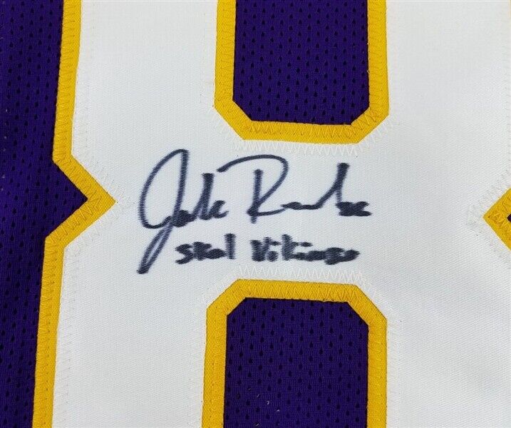 Jake Reed Signed Minnesota Vikings Jersey (JSA COA) All Pro Tight End 1991–1999