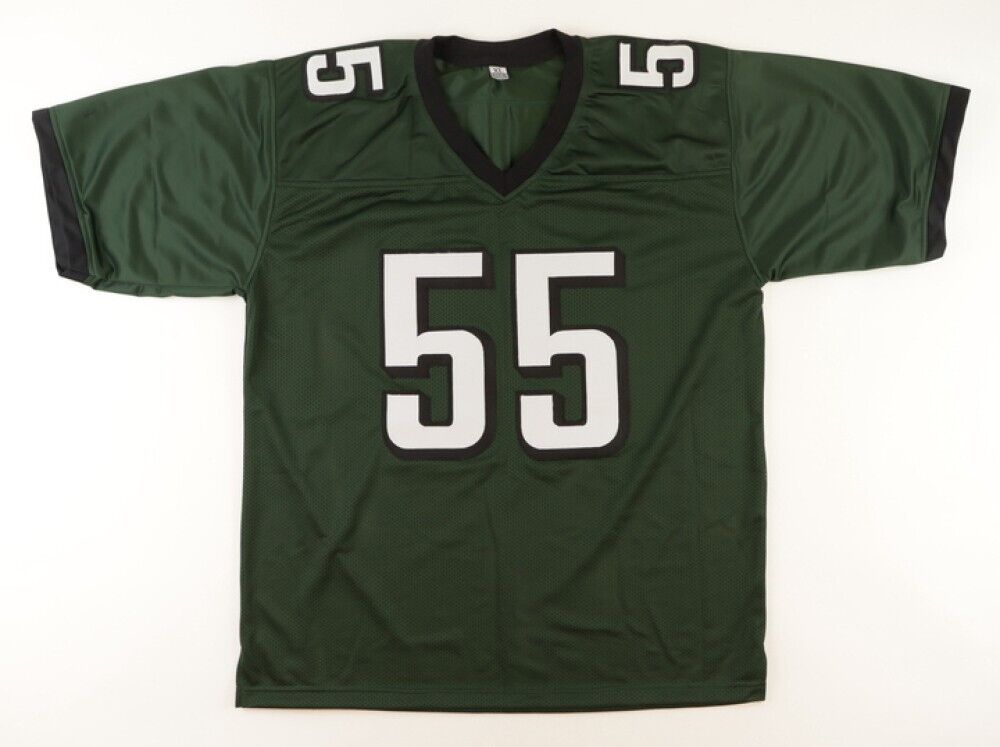 Brandon Graham Signed Philadelphia Eagles Green Jersey (JSA COA) Defensive End