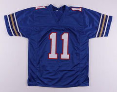 Bobby Hebert Signed Michigan Panthers Jersey Insc "U.S.F.L. 83' MVP" Beckett COA