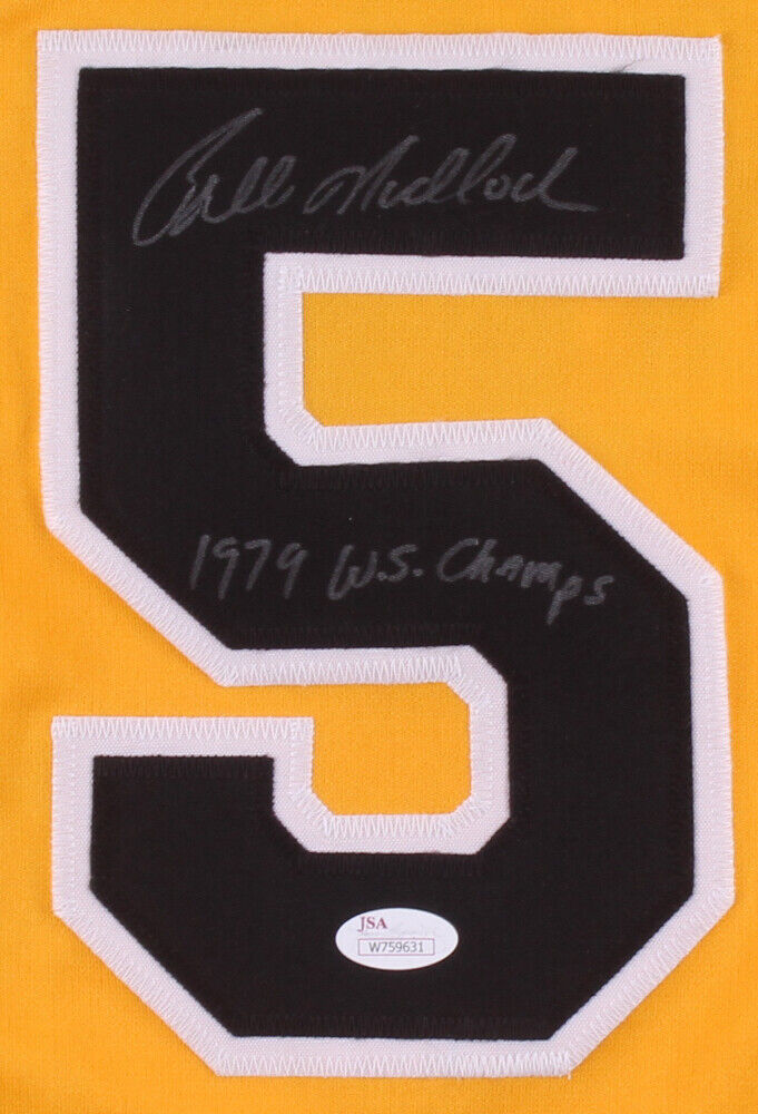 Bill Madlock Signed Pittsburgh Pirates Jersey / 4×NL Batting Champ-GTSM Hologram
