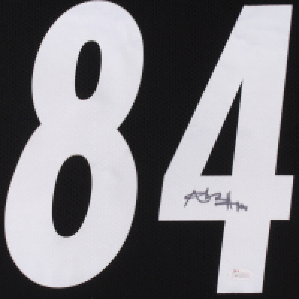 Antonio Brown Signed Steelers 31x35 Custom Framed Jersey (JSA) 6x Pro Bowl W.R.