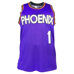 Penny Hardaway Signed Phoenix Suns Jersey (Beckett) 4xNBA All Star Guard / Magic