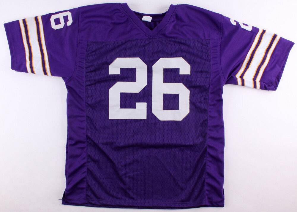 Clinton Jones Signed Minnesota Vikings Jersey (JSA COA) NFL Champion (1969)