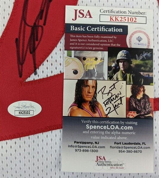 Dominique Wilkins Signed Atlanta Hawks Custom On Court Style Jersey (JSA COA)