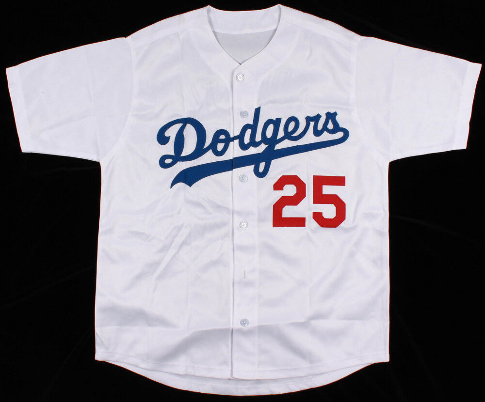 Frank Howard Signed Los Angeles Dodgers Jersey Inscribed "1960 NL R.O.Y." (MAB)