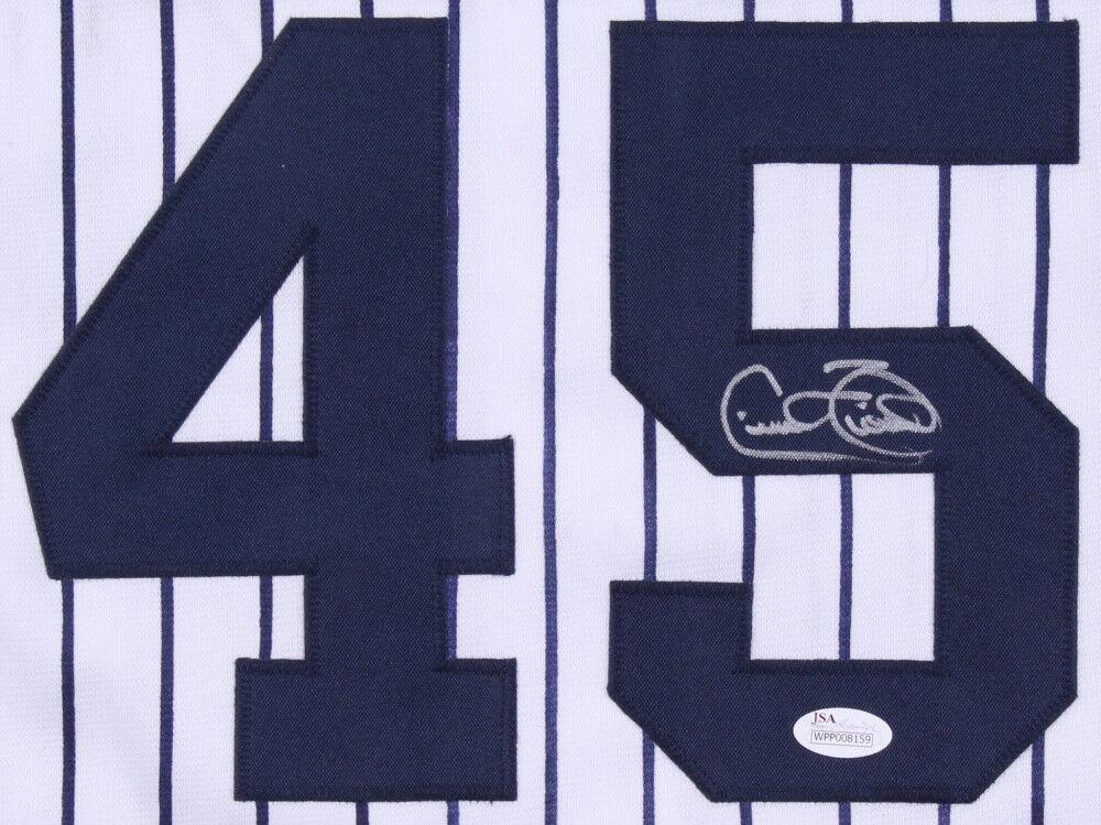 Cecil Fielder Signed New York Yankees Pinstriped Jersey (JSA COA) 3x All Star