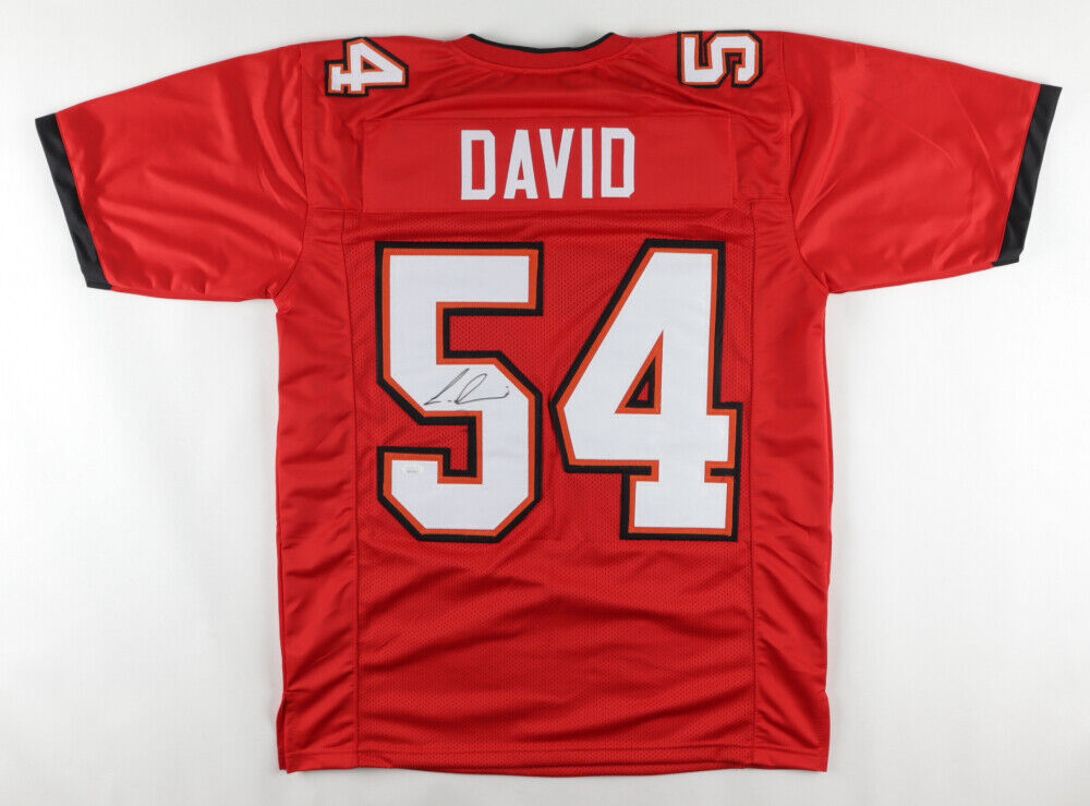 Lavonte David Signed Tampa Bay Buccaneers Jersey (JSA COA) Super Bowl LV L.B.