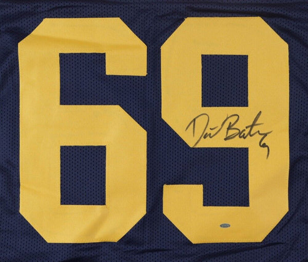 DAVID BAKHTIARI SIGNED AUTOGRAPHED GREEN BAY PACKERS #69 GREEN JERSEY  BECKETT