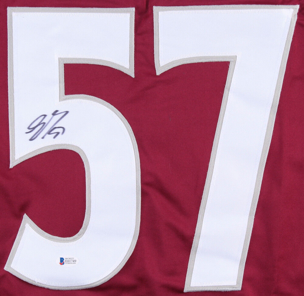 Gabriel Bourque Signed Avalanche Jersey (Beckett) Playing career 2010–present