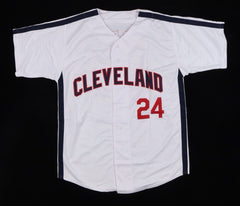 Corbin Bernsen Roger Dorn Signed Cleveland Indians Jersey (Beckett) Major League
