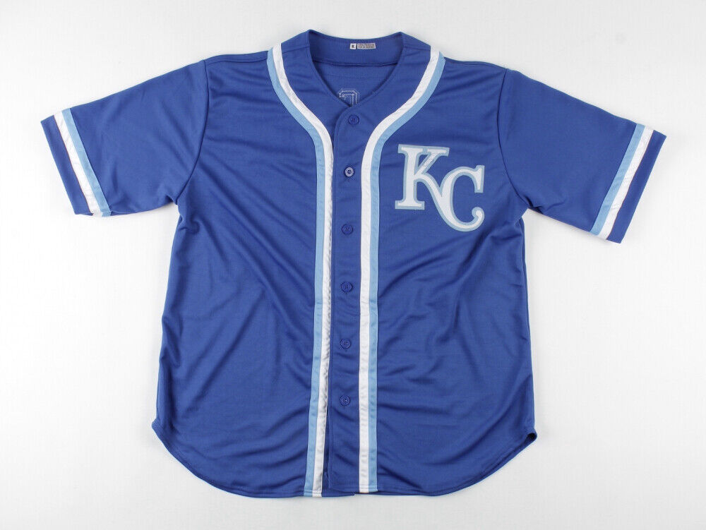 Brady Singer Signed Royals Jersey (Beckett Holo) Kansas City's 2018 1st Rnd Pick