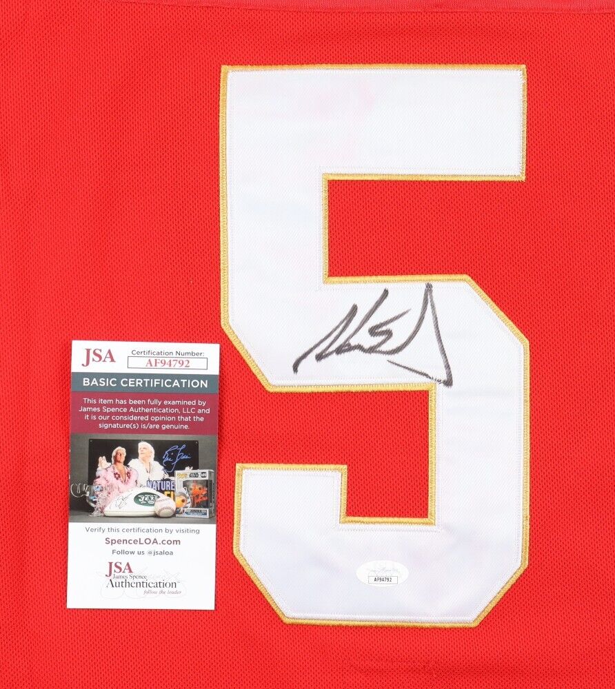 Aaron Ekblad Signed Florida Panthers Jersey (JSA COA) #1 Overall Pick 2014 Draft