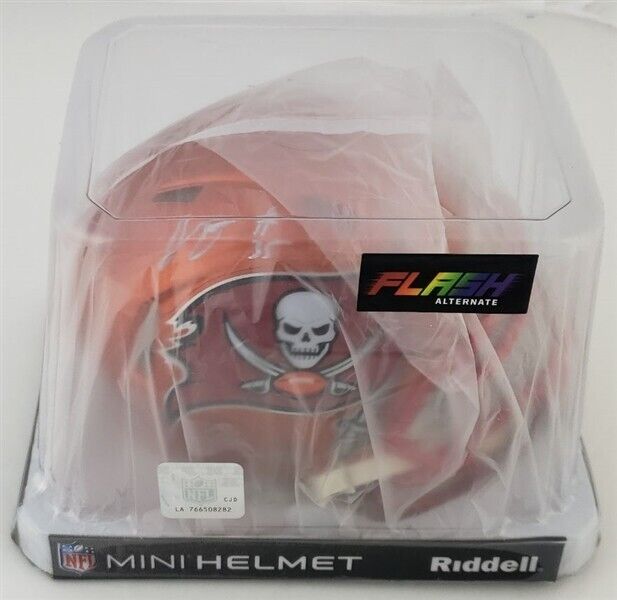 Jamel Dean Signed Tampa Bay Buccaneers Flash Alternate Speed Mini Helmet JSA COA