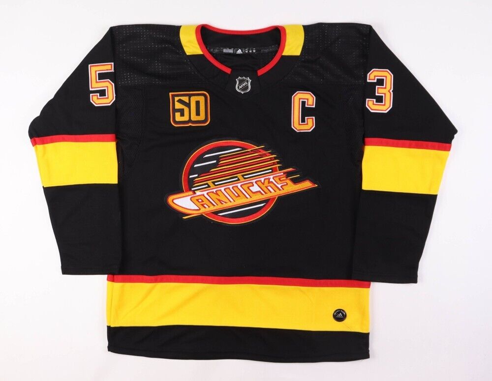 Bo Horvat Signed Vancouver Canucks Jersey (JSA) 2017 NHL All Star Center