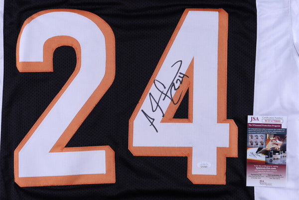 Adam Pacman Jones Signed Cincinnati Black Football Jersey (JSA)