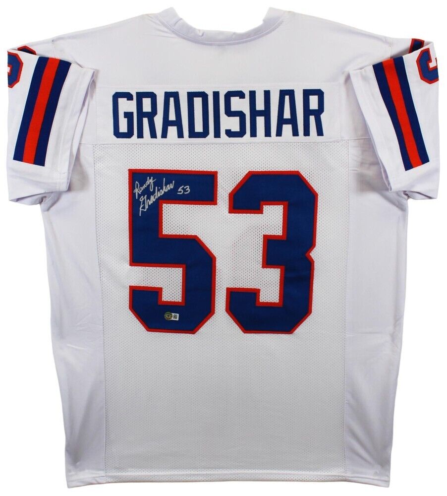 Randy Gradishar Signed Denver Broncos Jersey (Beckett) L.B