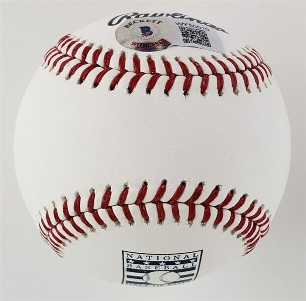 Goose Gossage Signed Hall of Fame Baseball (Beckett) Speak your Mind Goose !!!!