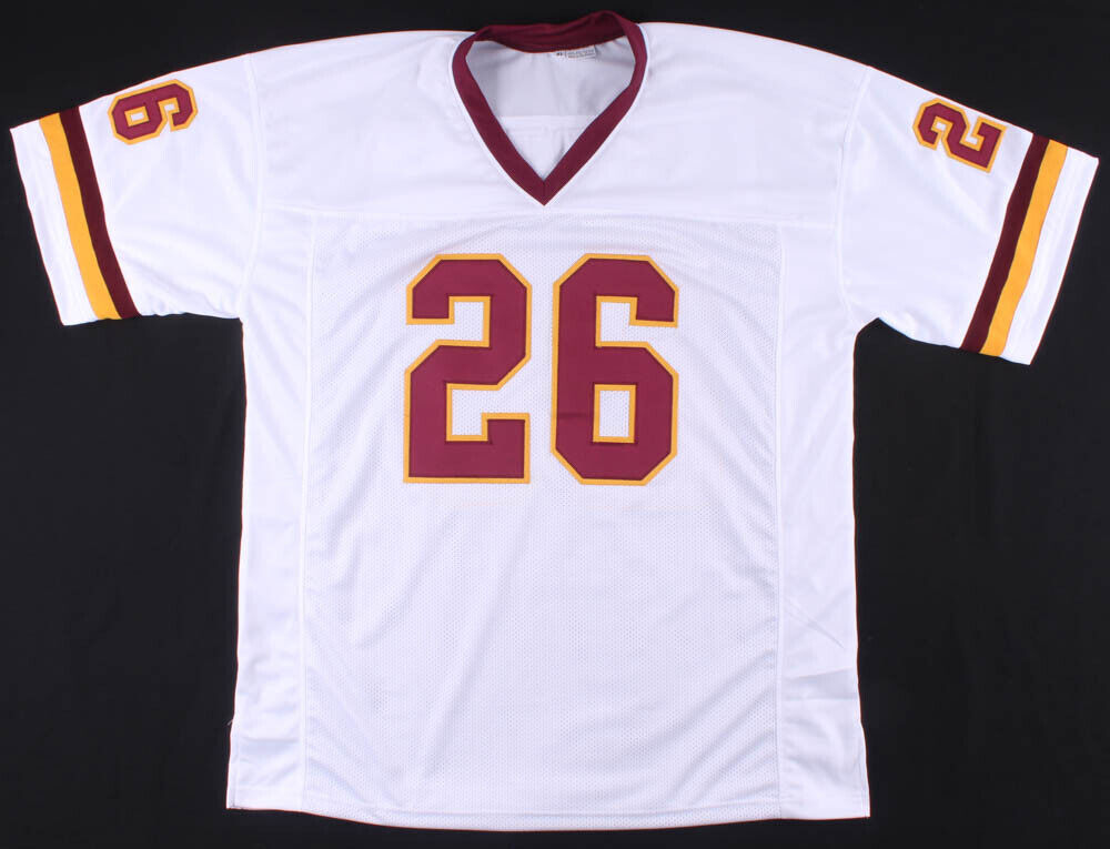 Clinton Portis Signed Washington Redskins Jersey (Beckett COA) 2×Pro Bowl R.B.