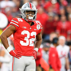 TreVeyon Henderson Signed Ohio State Buckeyes Jersey (Beckett) Soph Running Back