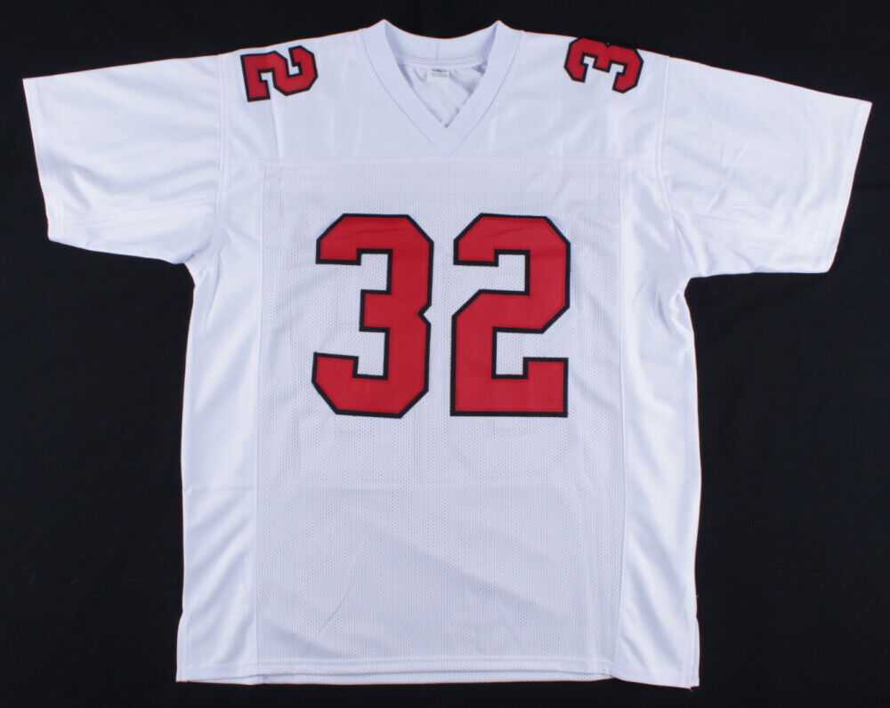 Jamal Anderson Signed Atlanta Falcons Jersey (PSA COA) 1998 NFC Rushing Leader