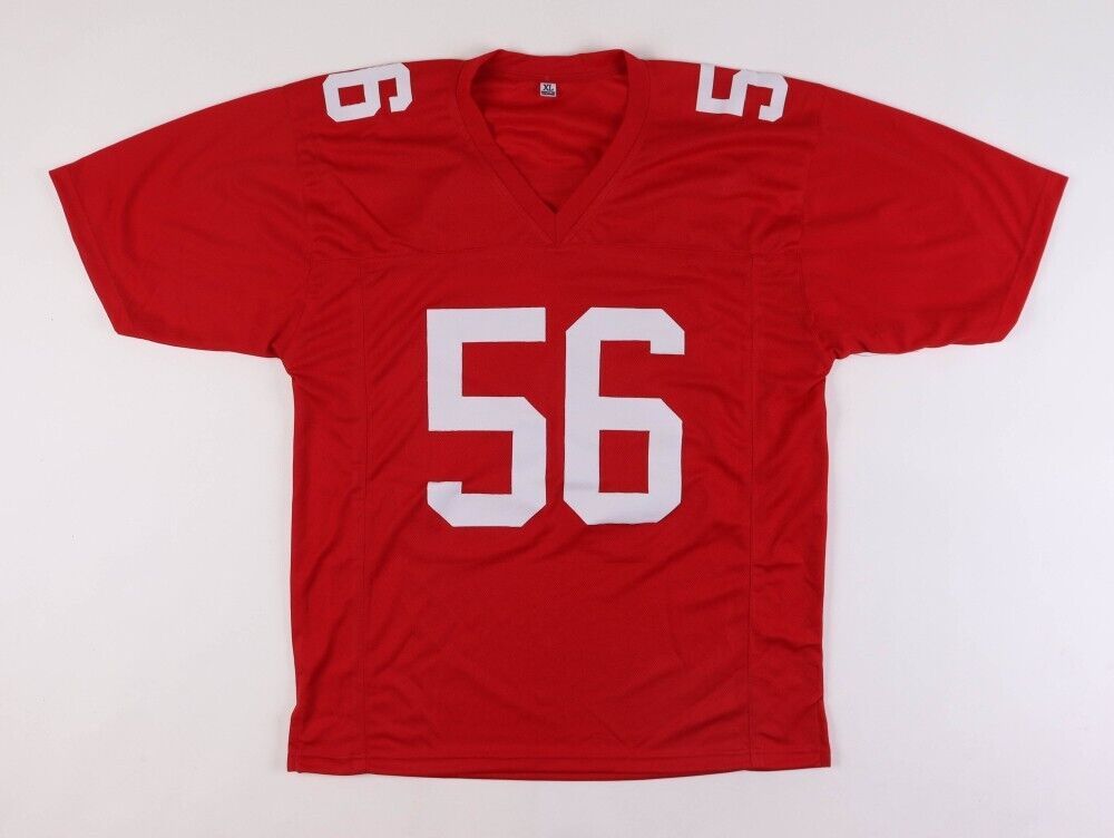 Lawrence Taylor Signed New York Giants Jersey (Beckett) 2×Super Bowl Champion