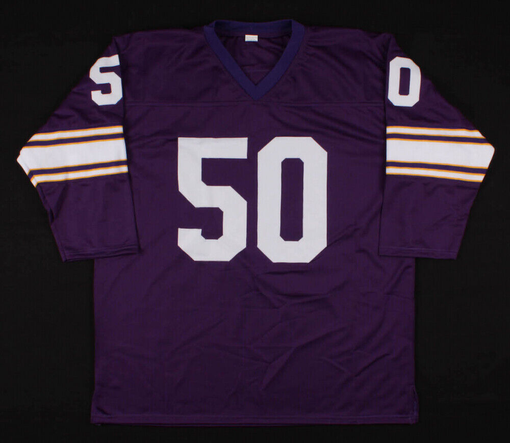 Minnesota Vikings "Greatest" Jersey Signed by (6) w Thomas, Voigt, Sutherland +