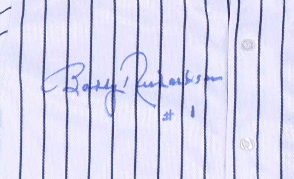 Bobby Richardson Signed New York Yankees Jersey (JSA COA) 1960 World Series MVP