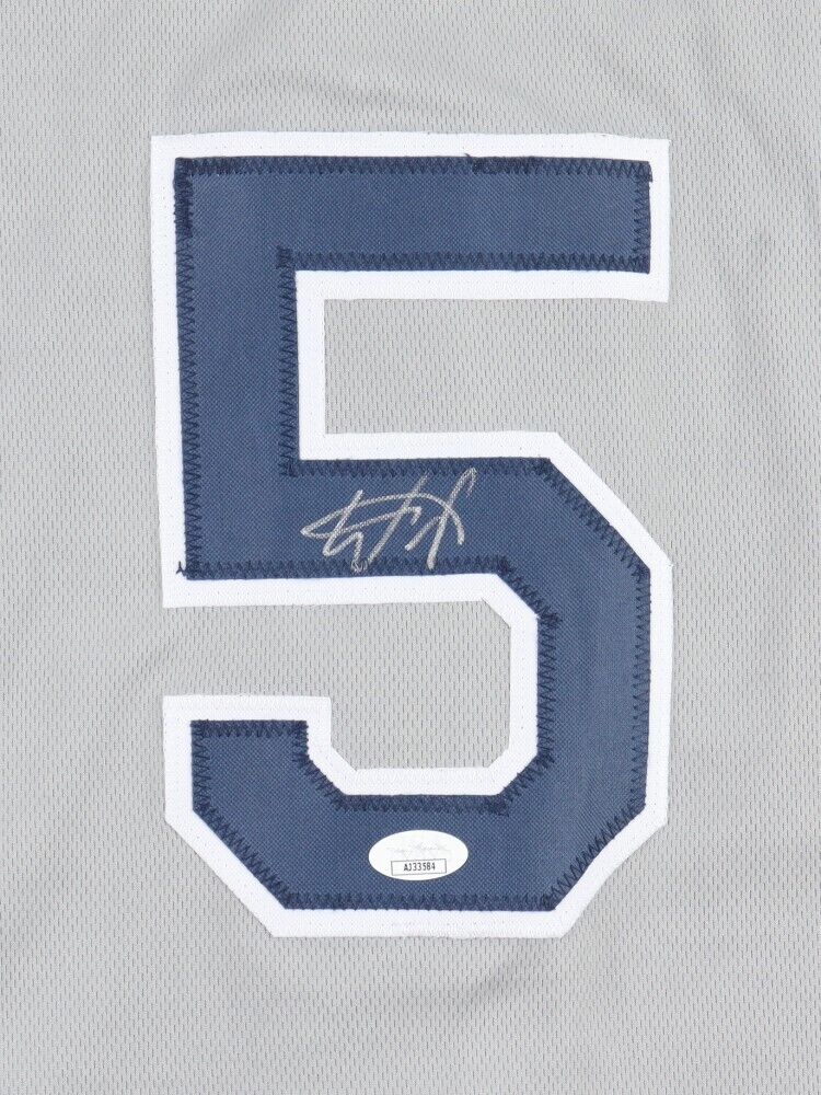 Wander Franco Signed Rays Jersey (JSA) Tampa Ray 2021 Rookie Shortstop