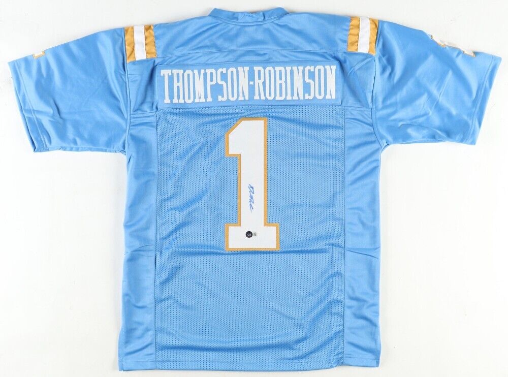 Dorian Thompson-Robinson Signed UCLA Bruins Jersey (Beckett) Browns 2023 Pick QB
