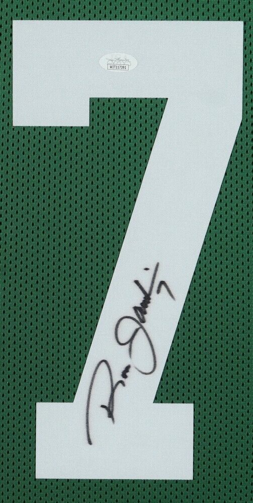 Ron Jaworski Signed Philadelphia Eagles 35x43 Framed Jersey (JSA) 1980 Pro Bowl