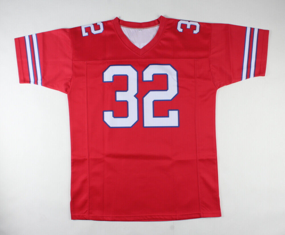 O. J. Simpson Signed Buffalo Bills Jersey Inscribed "#1 Pick" (JSA COA) 1973 MVP