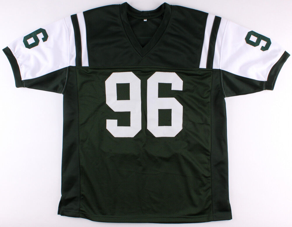 Muhammad Wilkerson Signed New York Jets Green Jersey (JSA) 2015 Pro Bowl