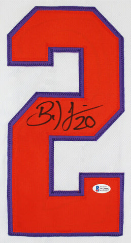 Brian Dawkins Signed Clemson Tiger Jersey (Beckett COA) Eagles 9xPro Bowl Safety