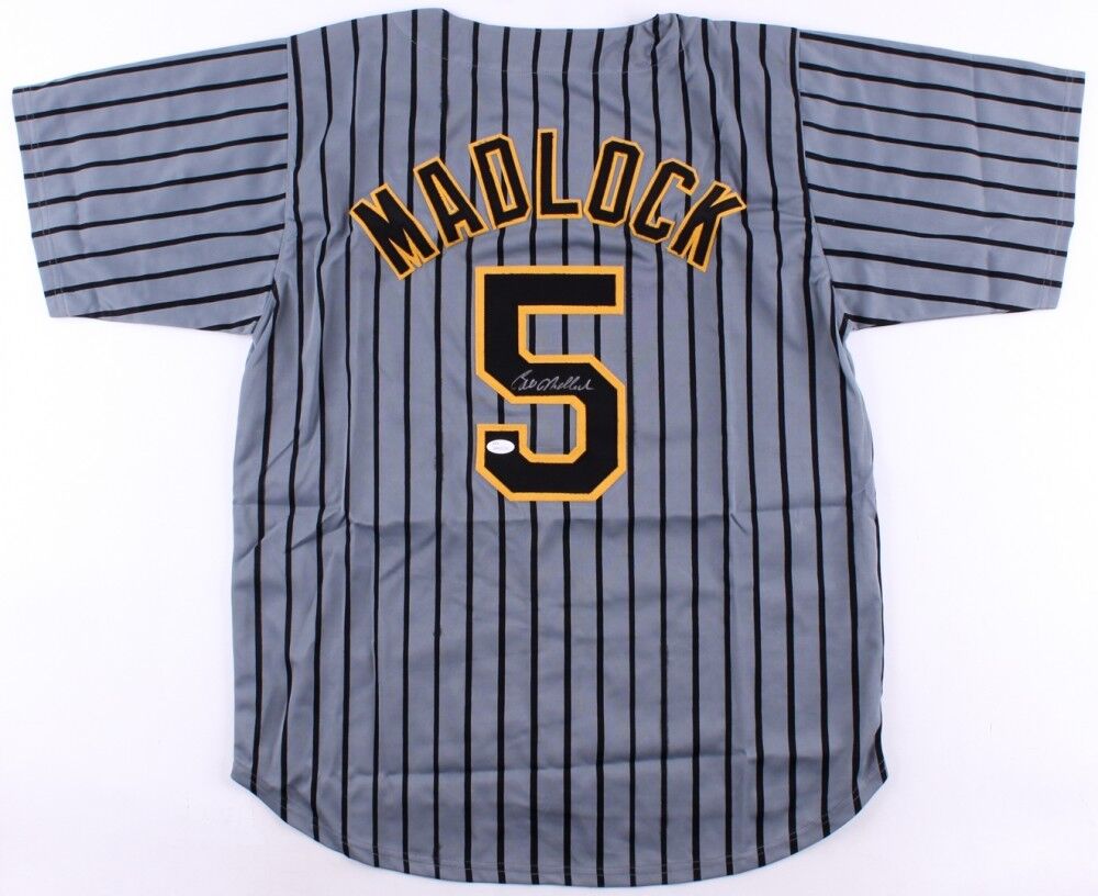 Bill Madlock Signed Pittsburgh Pirates Jersey (JSA COA) 4×NL batting Champion 3B