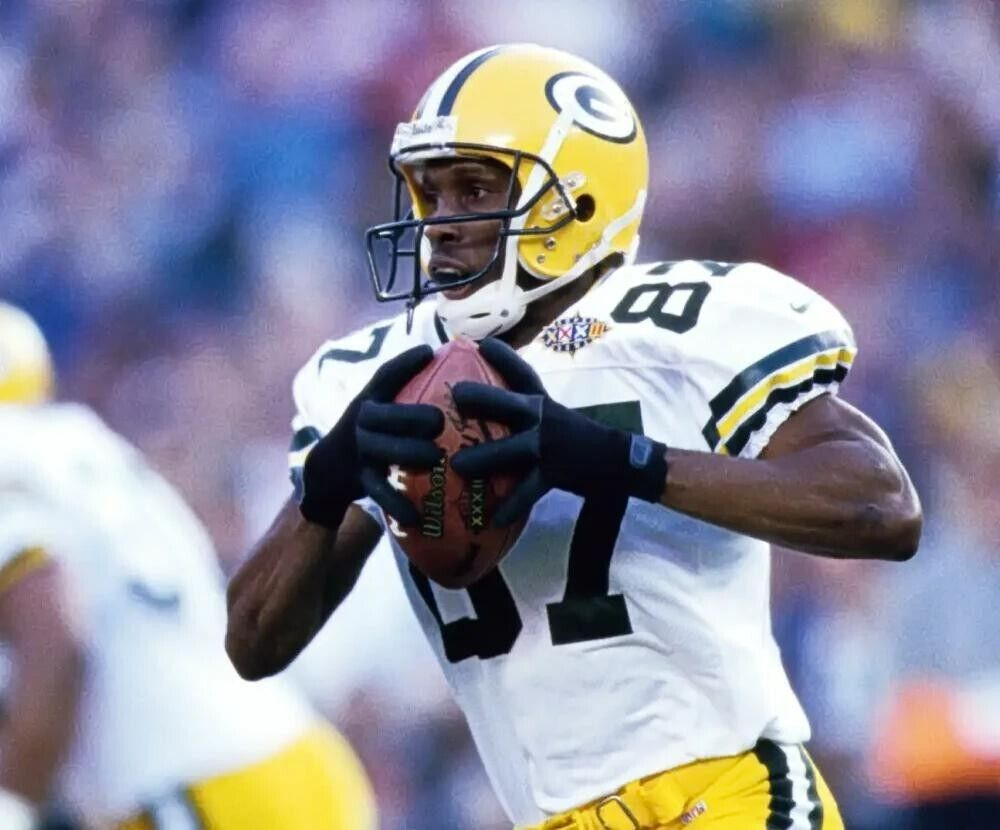 Robert Brooks Signed Green Bay Packers Jersey (PSA COA) Super Bowl XXXI Champ WR