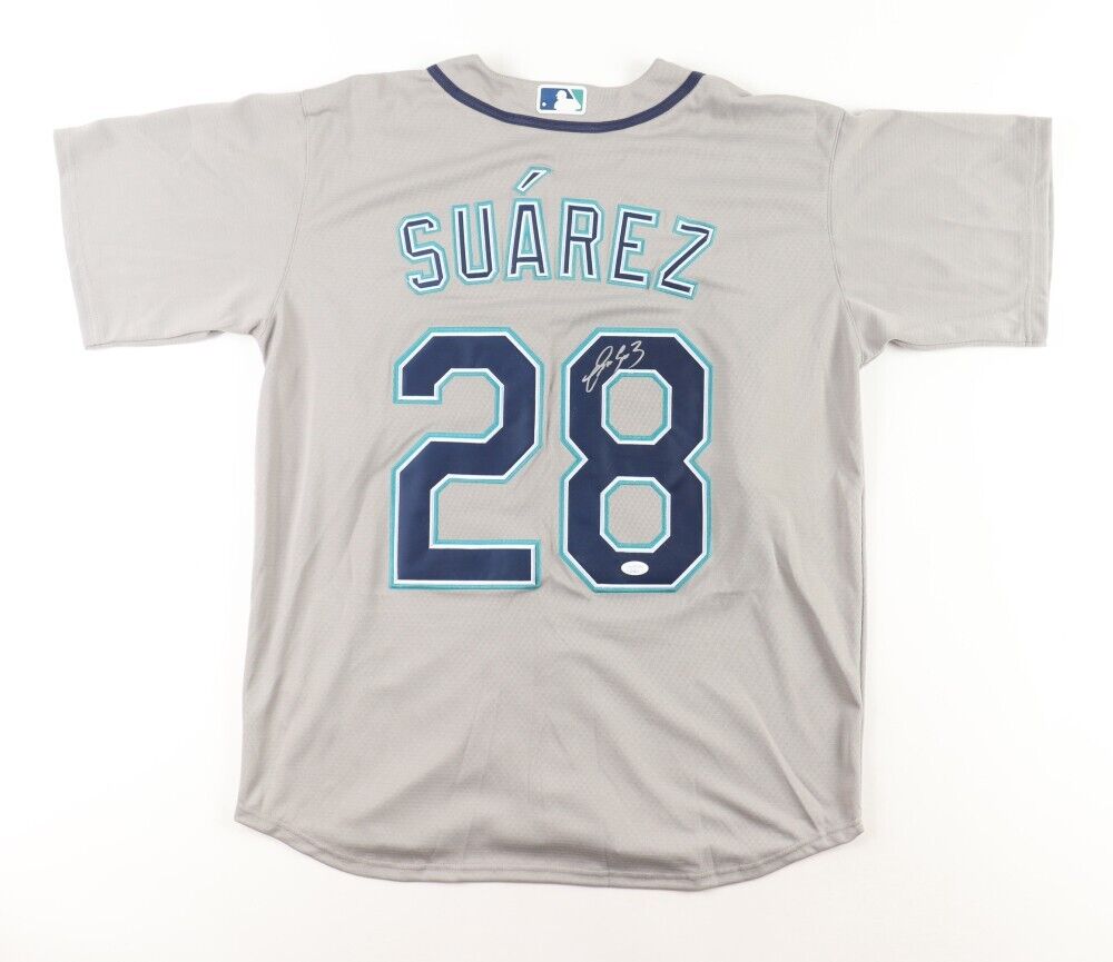 Eugenio Suarez Signed Seattle Mariner Nike Jersey (JSA COA) All Star 3rd Baseman