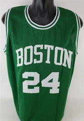 Sam Jones Signed Boston Celtics Jersey (JSA COA) Hall of Fame 2018 /Died in 2021