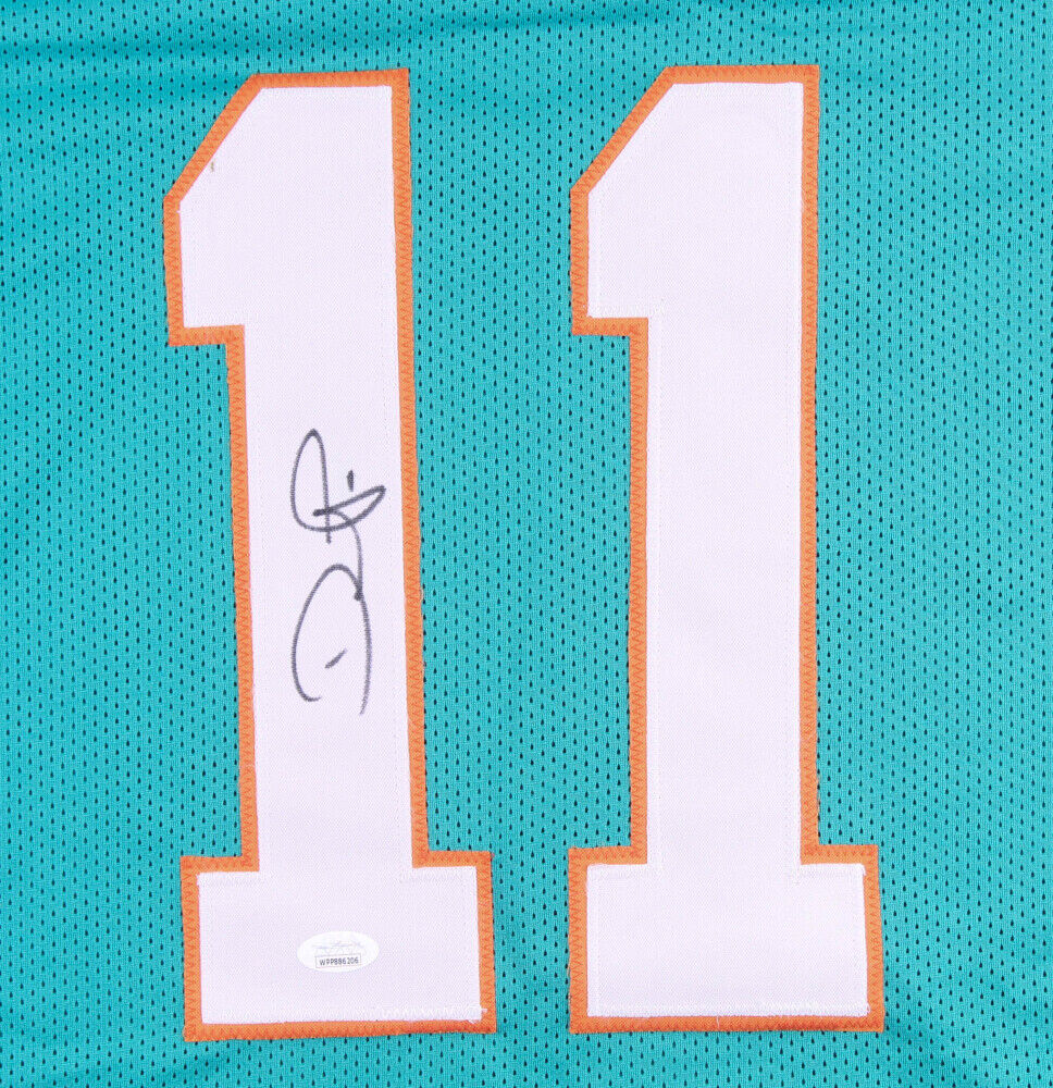 DeVante Parker Signed Miami Dolphins Jersey (JSA COA) All Pro Wide Receiver