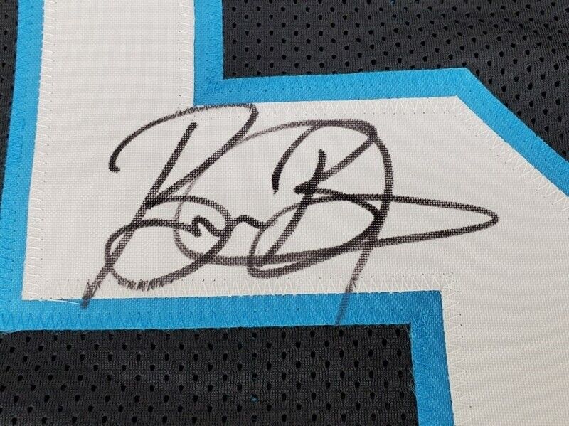 Brian Burns Signed Panthers Jersey (JSA COA) Carolina 2019 #1 Pick NFL Draft D.E