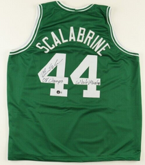 Brian Scalabrine Signed Boston Celtics Jersey "08 Champs & White Mamba"/ Beckett