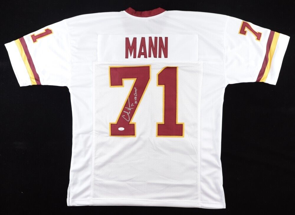 Charles Mann Signed Washington Redskins Jersey Inscribed "3xSB Champs" (JSA COA)