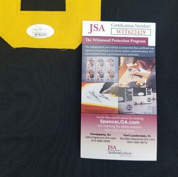 Andy Van Slyke Signed Pittsburgh Pirates Jersey (JSA COA) 3xAll Star Outfielder