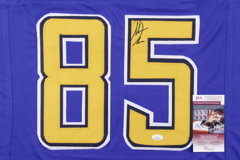 Antonio Gates Signed San Diego Chargers Jersey (JSA COA) 8×Pro Bowl Tight End