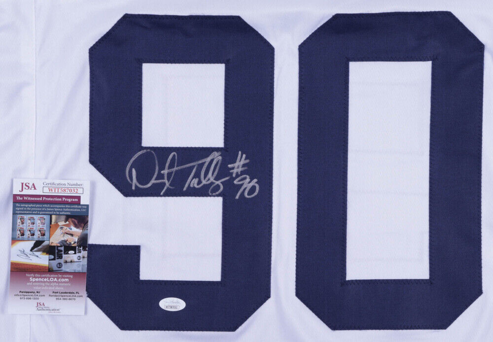 Darryl Talley Signed West Virginia Mountaineers Jersey (JSA COA) Buffalo Bills