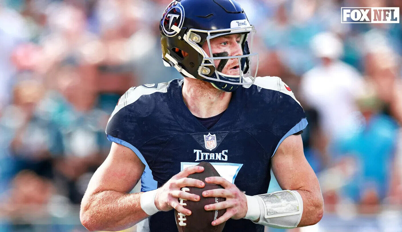 Will Levis Signed Tennessee Titans Speed Mini Helmet (Fanatics) Ex-Kentucky Q.B.