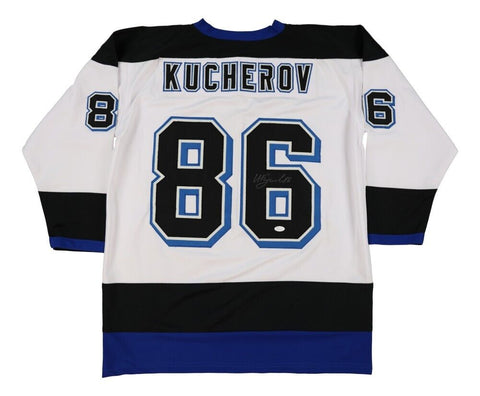 Nikita Kucherov Signed Tampa Bay Lightning Jersey (JSA) Back-to-Back Champions