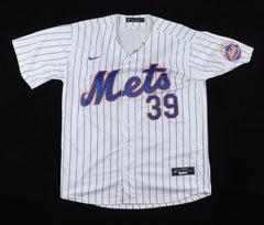 Edwin Diaz Signed New York Mets Nike Style Jersey (JSA COA) 2xReliever o/t Year.