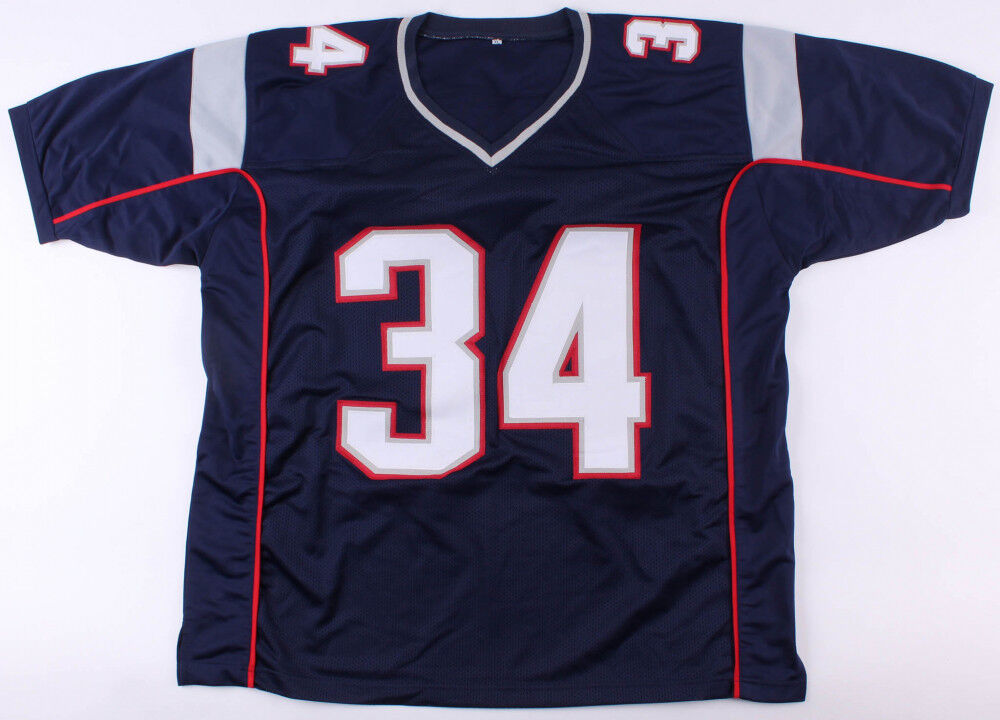 Rex Burkhead Signed Patriots Jersey (JSA COA) Nebraska Cornhusker Running Back
