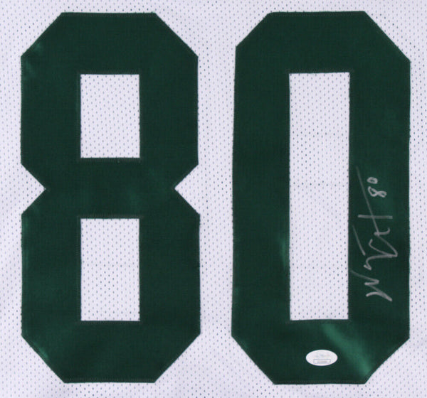 Wayne Chrebet Signed New York Jets Jersey (JSA Hologram)Ex Hofstra