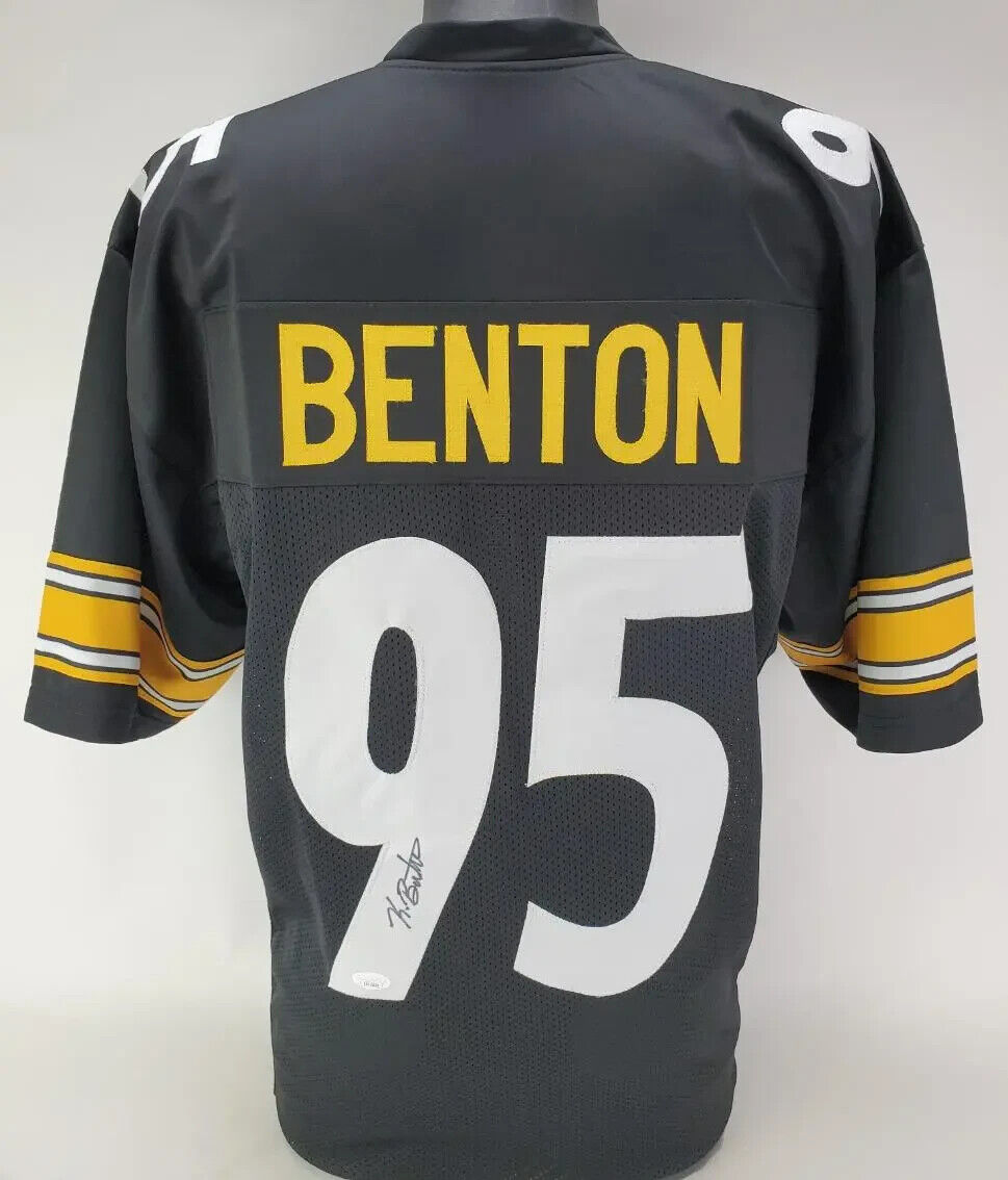 Keeanu Benton Signed Pittsburgh Steelers Jersey (JSA COA) 2023 Rookie Nose Tckl.